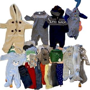 Baby Boy 3-6 Months Bundle of clothes various brands
